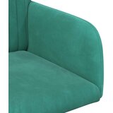  Trpezarijske stolice 2 pcs Baršun Tirkizna 55 x 50 x 84 cm | shoptok.hr