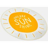 Sinsay Okrugli tepih s motivom sunca i natpisom | shoptok.hr