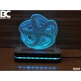 Black Cut 3D lampa Zvezda hladno bela | Eponuda.com