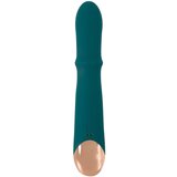 You2Toys Thumping Rabbit Vibrator with Moving Ring Green | Shoptok.si