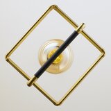 Jupiter 2025 - visilica na sajli fiori 1xG9/10W/230V crna/zlatna/bež | Eponuda.com
