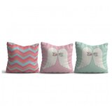 WALLXPERT Set od 3 jastučnice 43x43cm Šarene | Eponuda.ba