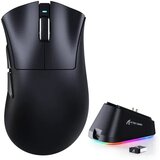 Attack Shark bežični gaming miš V3Pro PAW3311/25000 dpi/omron switches/black + charging dock Cene