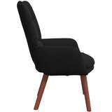  Fotelja Crna 63 x 67 x 94 cm Baršun | shoptok.hr