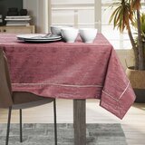 AmeliaHome Stolnjak Vesta s man&amp;scaron;etom i obrubom 140x280 cm, roza Slike