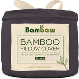 Bambaw prevleke za blazine iz bambusa 80 x 80 cm, 2-delni set - charcoal | Shoptok.si