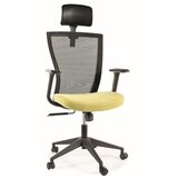  Uredska stolica Q-328H - Tkanina - zeleno/crna | shoptok.hr