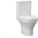 WC školjka s kotličkom in desko Monoblok Amfipolis Round rimless TR125