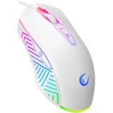  Miš gaming RAMPAGE SMX-G68 SPEAR Full RGB 7200DPI White 7D Macro Gaming Mouse | Eponuda.ba
