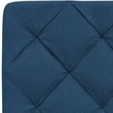  Postelja z vzmetnico modra 140x200 cm blago, (21829280) | Shoptok.si