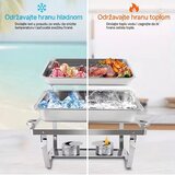 Smania BuffetPro™ posuda za podgrevanje hrane sa dva odeljka | Eponuda.com