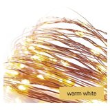  LED božična nano veriga, 1,9 m, 2x AA, notranja, topla bela, časovnik Cene