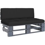  Srednja vrtna sofa od paleta od sivo impregnirane borovine Cijene