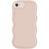 AVIZAR Ohišje za iPhone 7, 8, SE 2020 in SE 2022 Silikonsko Odporen na udarce, Bež, (5000011340) | Shoptok.si