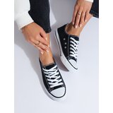 SHELOVET Black classic women's sneakers | shoptok.hr