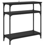  Konzolna stolica Crni hrast 75 x 29 x 75 cm Konstruirano drvo | Eponuda.ba