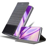 Cadorabo Case, združljiv s Samsungom v sivi črni barvi - zaščitni pokrov z magnetnim zapiranjem, stoječo funkcijo in režo za kartico, (20566102) Cene