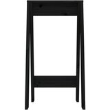  Stolci 2 kom crni 40 x 40 x 75 cm od masivne borovine | Eponuda.com