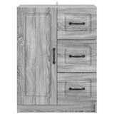  Kreveta Siva sonoma 66 x 34 5 x 87 cm Konstruirano drvo | shoptok.hr