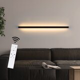 Nettlife LED stenska svetilka za notranjo uporabo, črna, nastavljiva, 100 cm, moderna, 15 W, svetilka za hodnik, stenska razsvetljava, (22136403) | Shoptok.si