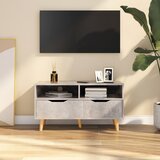 TV ormarić siva boja betona 90 x 40 x 48,5 cm konstruirano drvo | shoptok.hr