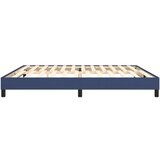  Za krevet s oprugama plavi 200x200 cm od tkanine | shoptok.hr