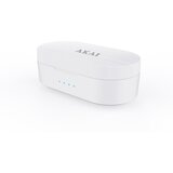 Akai slušalice sa mikrofonom, Bluetooth, In-ear, bijele BTE-J10W | shoptok.hr