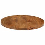 Stolna ploča Ø 40 x 3,8 cm okrugla od masivnog drva manga | shoptok.hr