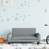 vidaXL Dječja fotelja svjetlosiva 70 x 45 x 30 cm od tkanine Cijene