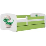 HAPPYKIDS Dječji krevet Dreamy mali dinosaurus 180x80 sa madracem bez ladice Zelena | shoptok.hr