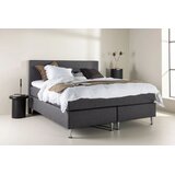 Venture Home kontinentalni bračni krevet Toledo 200 × 66 × 180 cm, tamnosiva | shoptok.hr