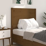  Uzglavlje smeđa boja meda 81 x 4 x 100 cm od masivne borovine | shoptok.hr