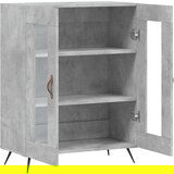  Komoda siva boja betona 69 5x34x90 cm od konstruiranog drva | shoptok.hr