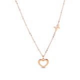 Vuch Glimmer Rose Gold Necklace u