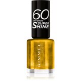 Rimmel London 60 Seconds Super Shine lak za nohte odtenek 831 Oh My Gold! 8 ml Cene