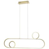 Toolight APP809-CP GOLD LED viseća stropna svjetiljka + daljinski upravljač | shoptok.hr