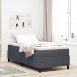 vidaXL Tamno siva Tkanina 80 x 200 cm Jedinstveni okvir kreveta | shoptok.hr