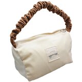 INF Ženska torbica iz velveta za pazduho velike prostornine White, (21671297) Cene