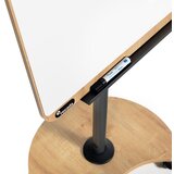 Rocada Lesena samostoječa tabla 69x113cm kolesa – Natural | Shoptok.si