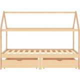  Za dječji krevet s ladicama 90 x 200 cm od borovine | shoptok.hr