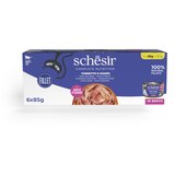 Schesir Complete Nutrition filet u temeljcu 6 x 85 g - Tuna s govedinom | shoptok.hr