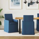  Trpezarijske stolice 2 pcs Plava 57 x 67 x 95 cm tkanina | shoptok.hr
