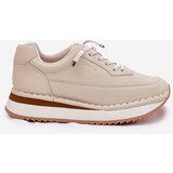 Big Star Leather Women's Sneakers On Platform | Shoptok.si