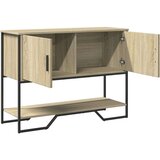  Konzolni stol boja hrasta 100 x 35 x 74 5 cm konstruirano drvo | shoptok.hr