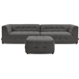Bobochic Paris Tamno sivi kauč 324 cm Kleber - | shoptok.hr