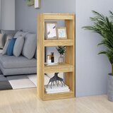 vidaXL knjižna omara za razdelitev prostora 40x30x103,5 cm borovina Cene