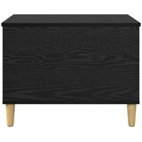  Noćni ormar Crni hrast 60 x 44,5 x 45 cm Konstruirano drvo | shoptok.hr