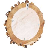 vidaXL Zidno ogledalo od tikovine 60 cm okruglo | shoptok.hr
