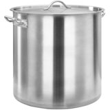 vidaXL Lonec za juho 50 L 40x40 cm nerjaveče jeklo | Shoptok.si