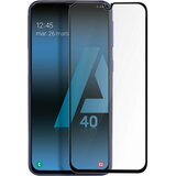 AVIZAR 9H film za ekran iz poševnega kaljenega stekla, popoln oprijem - prozoren s crnim okvirjem str. Samsung Galaxy A40, (20607126) | Shoptok.si